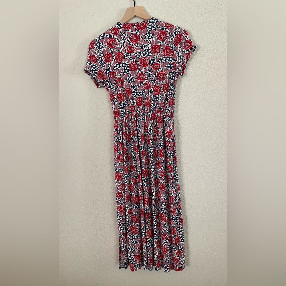 Modcloth Long Midi Floral Dress - Picture 5 of 5